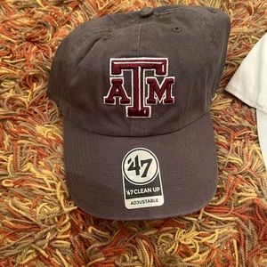 Charcoal Texas A&M hat. BNWT
